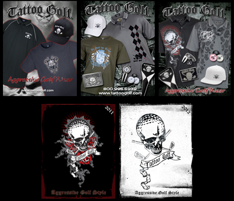 Order your free tattoo golf catalogthis offer is specially for those who