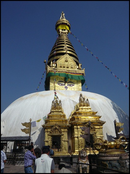 91. Stupa de Swayambunath, Katmandú - Viaje a Tíbet