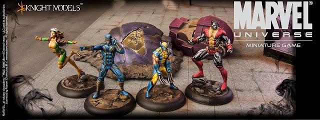 Knight Models - Marvel Miniature Superheroes - X-Men