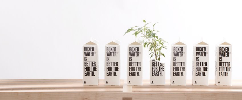 sustainable living find of the day: boxed water