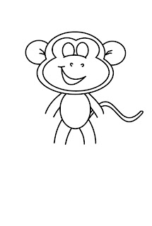 How To Draw Cartoons: Monkey