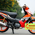 Mẫu sơn tem đấu xe Honda Wave RSX phong cách Repsol