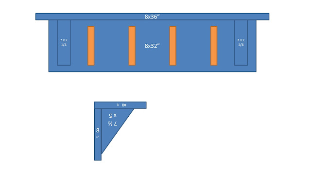 Plan for Cottage Style Shelf