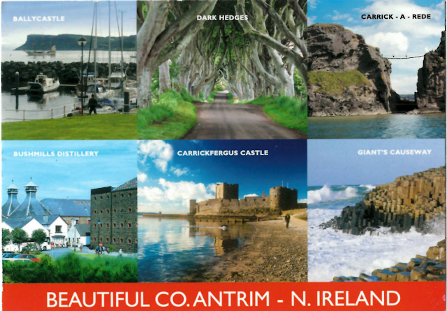 incoming multi-view Postcard from Northern Ireland