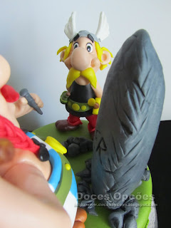 asterix birthday cake