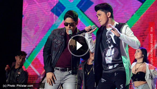 Watch: Coco Martin gyrate on stage with Vhong Navarro like there's no tomorrow