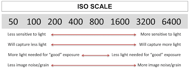  Adjust ISO camera