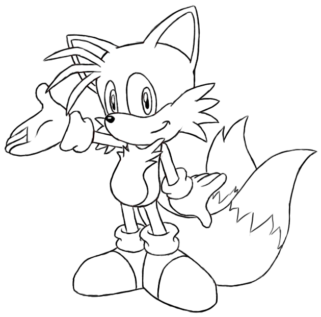 Download How To Draw Tails - Draw Central