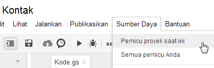 bukan merupakan layanan untuk membuat aplikasi Membuat Formulir Kontak Google Doc Agar Bisa Mengirimkan Datanya Langsung ke Kotak Pesan Email