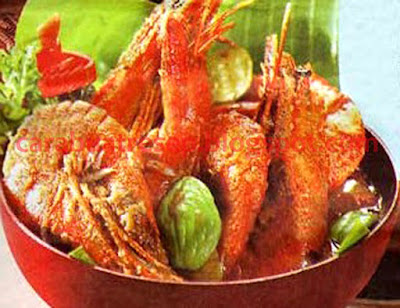 CARA MEMBUAT GULAI BELACAN UDANG KHAS RIAU  Resep Masakan 