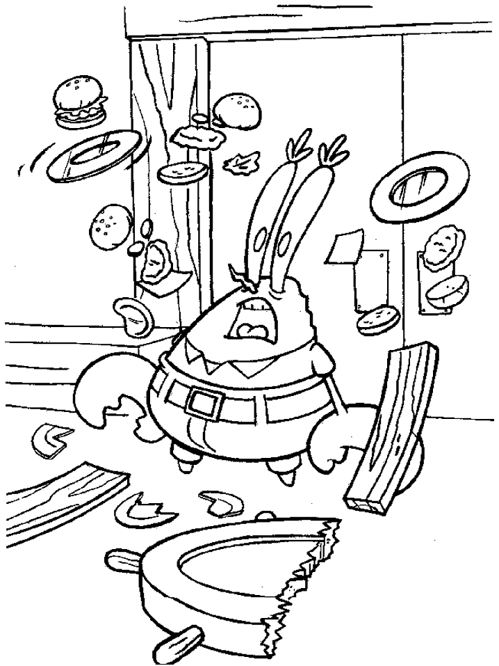 spongebob coloring pages