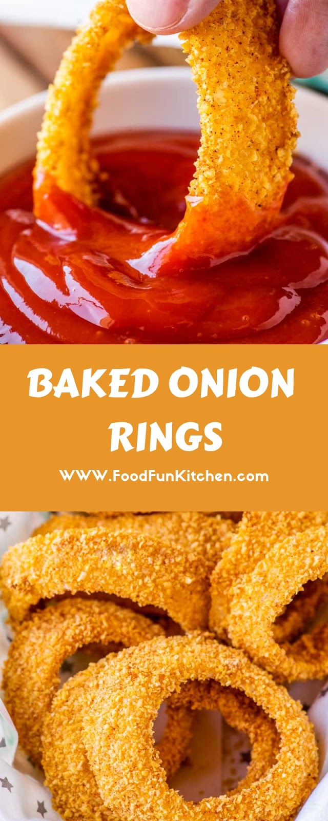 BAKED ONION RINGS