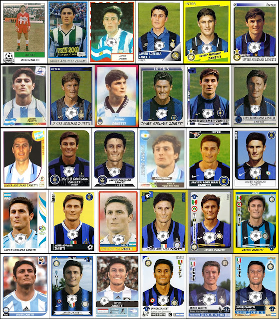 Javier Zanetti Panini Talleres Banfield Inter Argentina