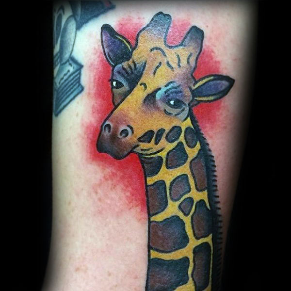 Tatuagens de girafa