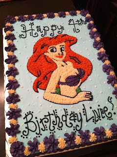  Mermaid Birthday Cake on Sweet Treats By Susan  Little Mermaid Birthday Cake   Cookies