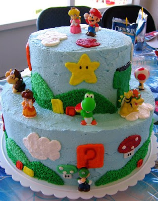 Super Mario cakes-馬利歐蛋糕