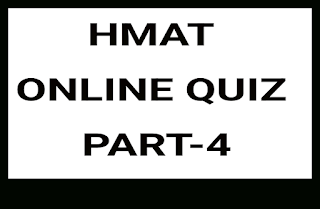 HMAT ON-LINE QUIZ PART-4