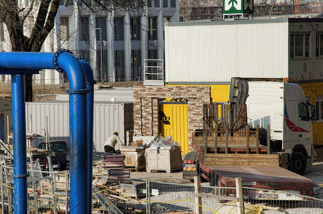 Baustelle Ibis Hotel und Hotel Amano, Invalidenstraße, gegenüber Hauptbahnhof, 10557 Berlin, 11.03.2014