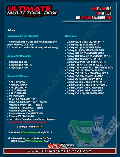 UMT QcFire Tool V11.8 Latest Version Free Download