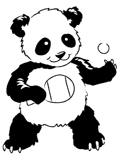 panda coloring pages, kids coloring pages