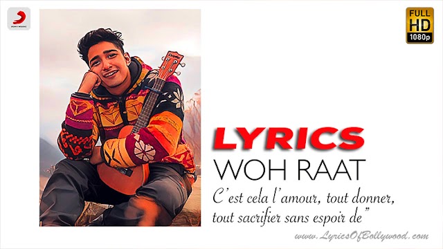 Woh Raat song Lyrics | Shivoryx | Ronit Vinta | Medhavini Joe