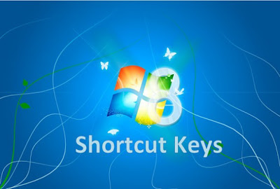 list of shortcutkeys for windows 8