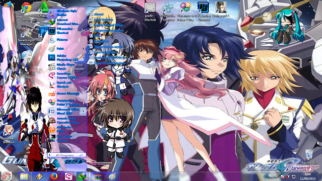 theme win 7 Gundam Seed