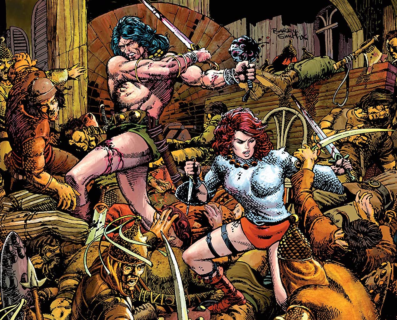 RETROSPECTIVA: QUANDO RED SONJA E CONAN SE ENCONTRARAM PELA PRIMEIRA VEZ. 