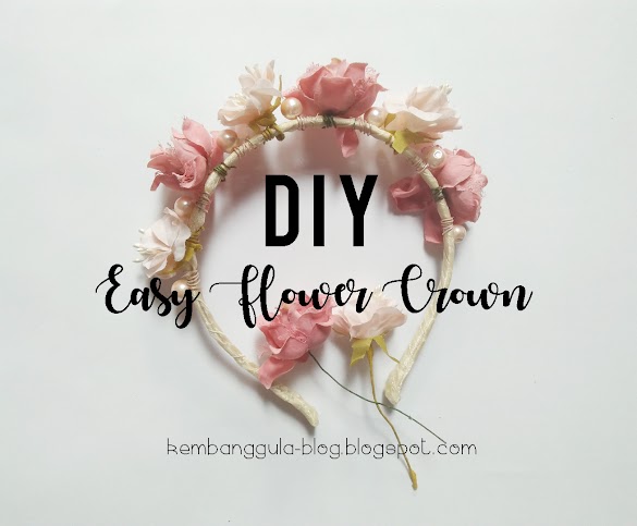 DIY Easy Flower Crown