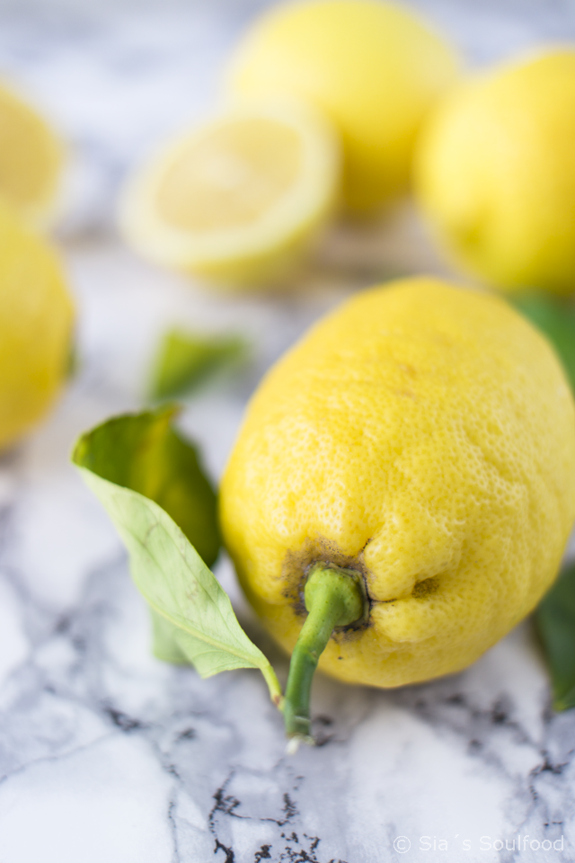 Zitronen Tagliatelle mit Zitronensauce