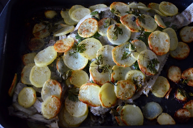 OVEN-BAKED JOHN DORY WITH POTATOES