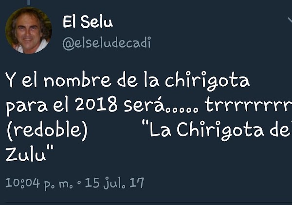  La chirigota del Selu será para el COAC 2018 'La Chirigota de Zulú'