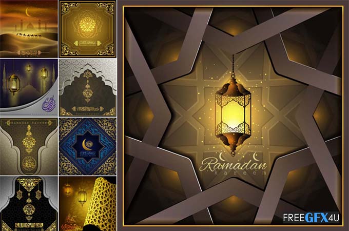New Vector Background Ramadan Kareem Free Download ...