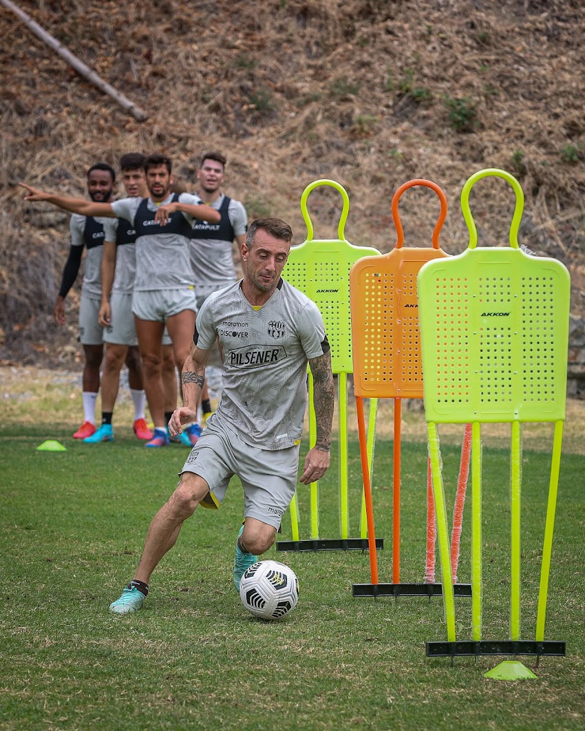 BSC preparandose para cotejo con G.City en el Chirijos de Milagro