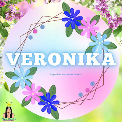 Pin nombre de mujeres Nombre Veronika imprimir