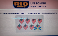 Concorso Rio Mare "Un tonno per tutti" : spende € 5,99 e vince una delle 72 Card IKEA da 200 euro ! Prova anche tu