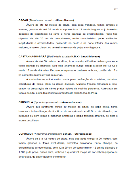 INVENTÁRIO DA OFERTA E INFRA ESTRUTURA TURÍSTICA DE SANTARÉM – PARÁ – AMAZÔNIA – BRASIL - 2010 - III. ATRATIVOS TURÍSTICOS