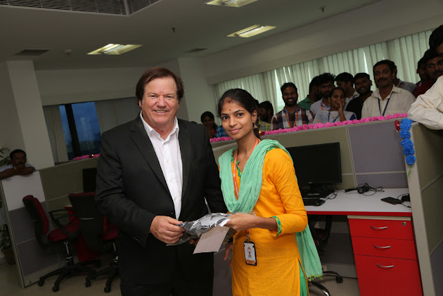 Birthdays,R& R with VeeTechnologies USA President-Patrick O'Malley at Salem and Chennai