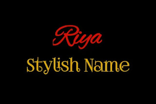 Riya stylish name