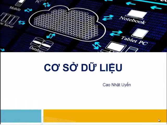 Khóa Học Nền tảng Cơ Sở Dữ Liệu qua các ví dụ Thực tiễn - Video, Source Code, Slide Và SQL