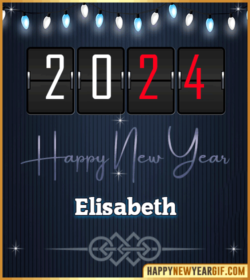 Happy New Year 2024 images for Elisabeth