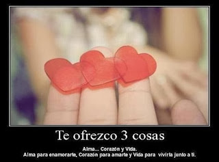 Frases De Amor: Te ofrezco 3 Cosas Alma Corazón Y Vida Alma Para Enamorarte Corazón Para Amarte Y Vida Para Vivirla Junto A Ti