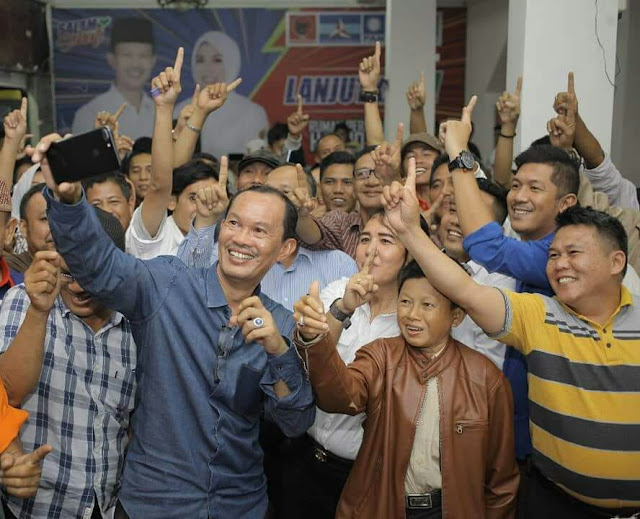 Harnojoyo dan Fitrianti Ajak Semua Pihak Bersama-sama membangun Palembang.