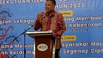 Gubernur Sulut Olly Dondokambey Hadiri Konferensi Gereja dan Masyarakat: Refleksi, Tantangan, dan Arah Pelayanan Gereja di Indonesia dan Dunia