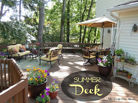 Summer Backyard Deck --- Ms. Toody Goo Shoes