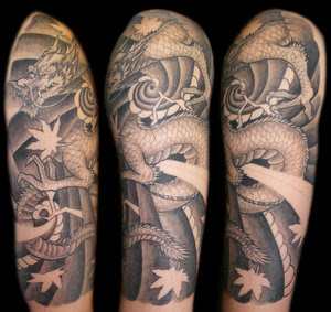 half sleeve tattoo