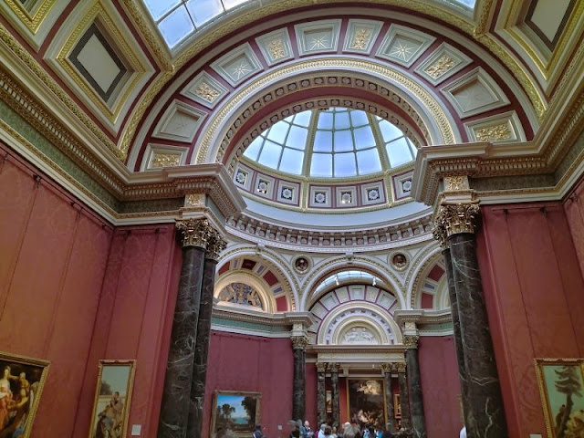 interno National Gallery Londra