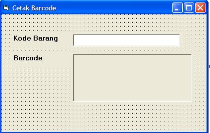 Membuat Barcode dengan VB 6.0