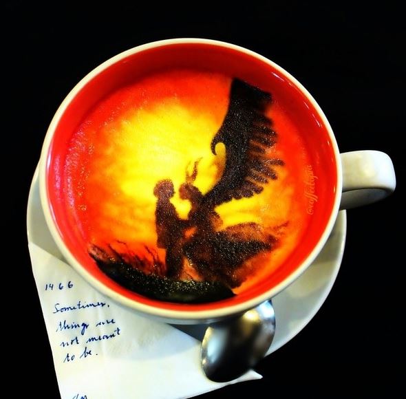 amazing coffee paintings