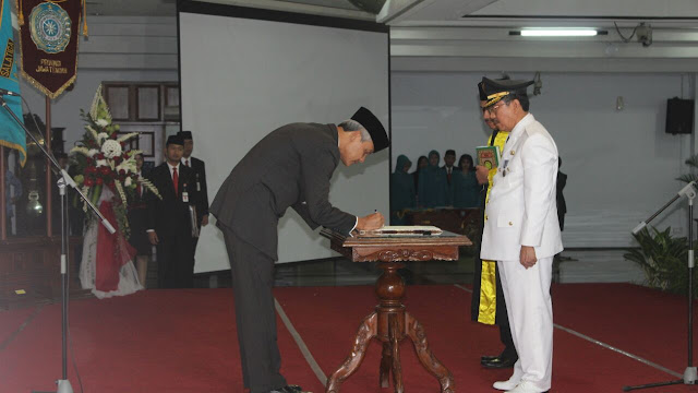 Gubernur Jateng Lantik Penjabat Walikota Salatiga